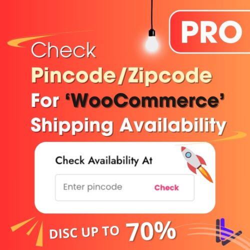 pincode checker for woocommerce shipping availability